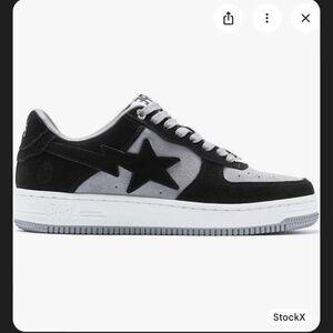A Bathing Ape Bape Sta Suede Black